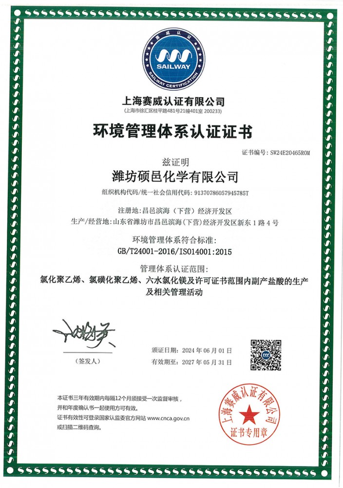 環境管理體系認證